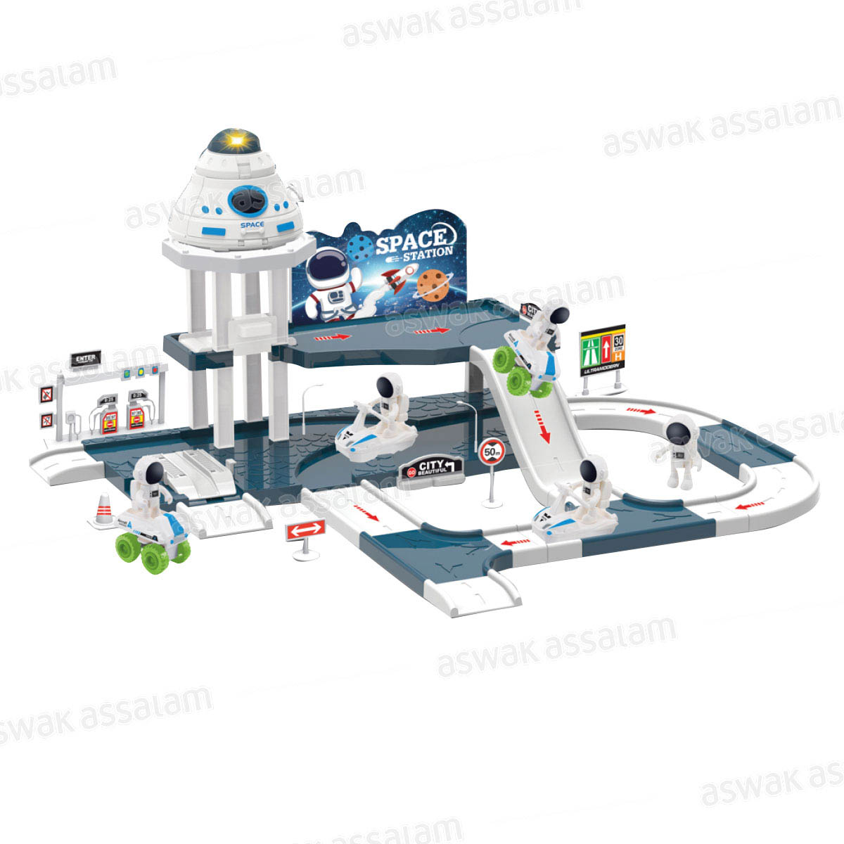 Station Spatiale 51*26,5cm