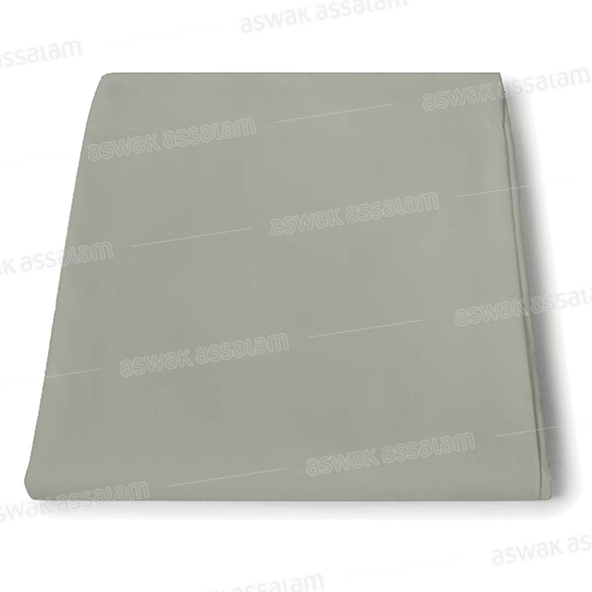 Drap Housse Cotonelle 90*190cm Beige Clair Richbond