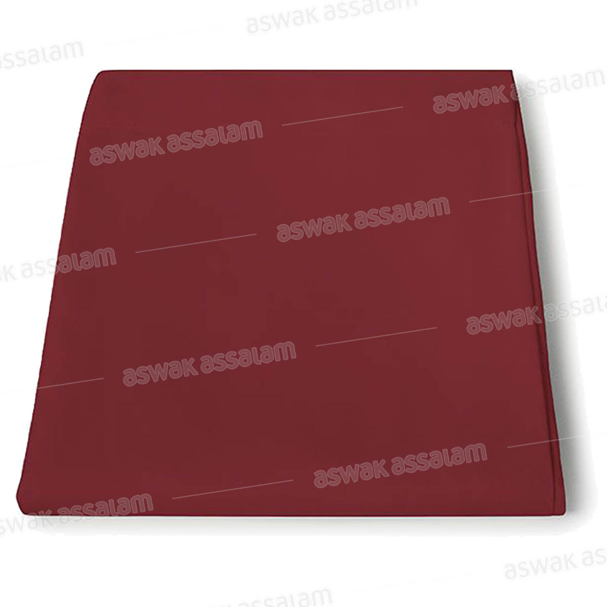 Drap Housse Cotonelle 140*190cm Grenat Richbond