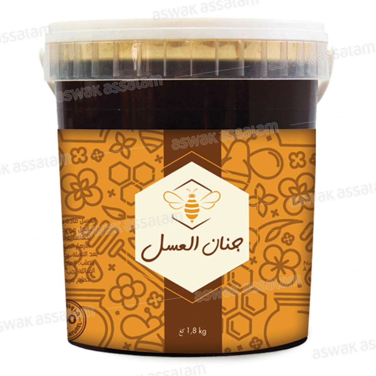 Miel Toutes Fleurs 1,8kg Jnane El Aassal