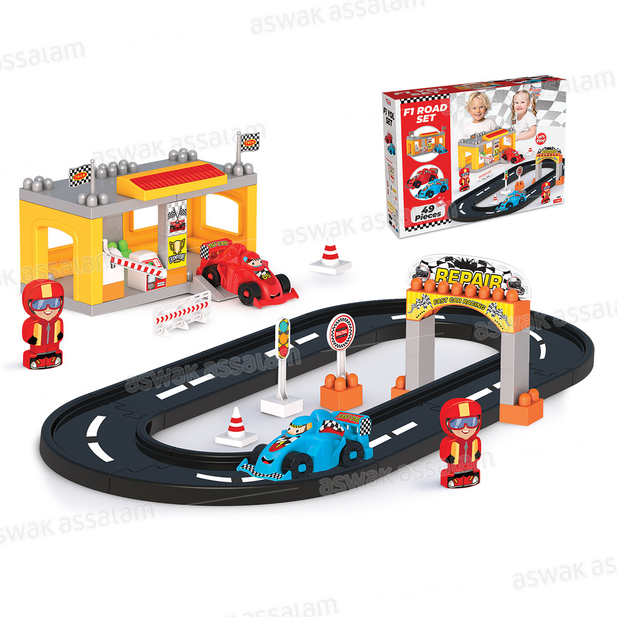Circuit de Course A Construire 49 Pieces