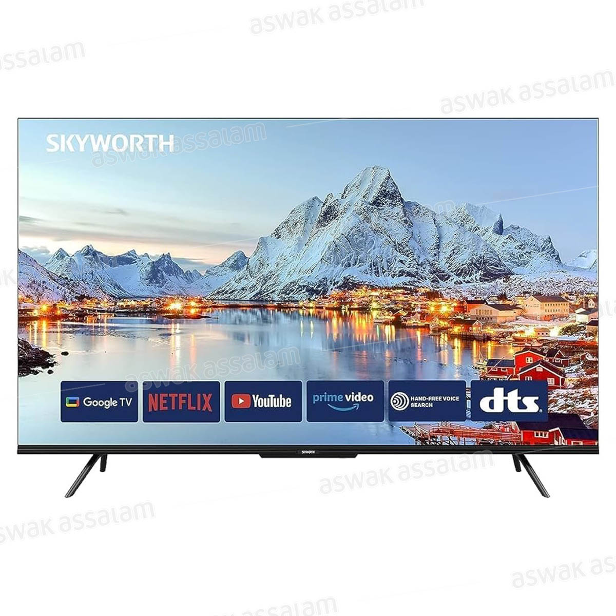 SMART TV LED 4K FRAMELESS 55 POUCES 55SUE9350 SKYWORTH