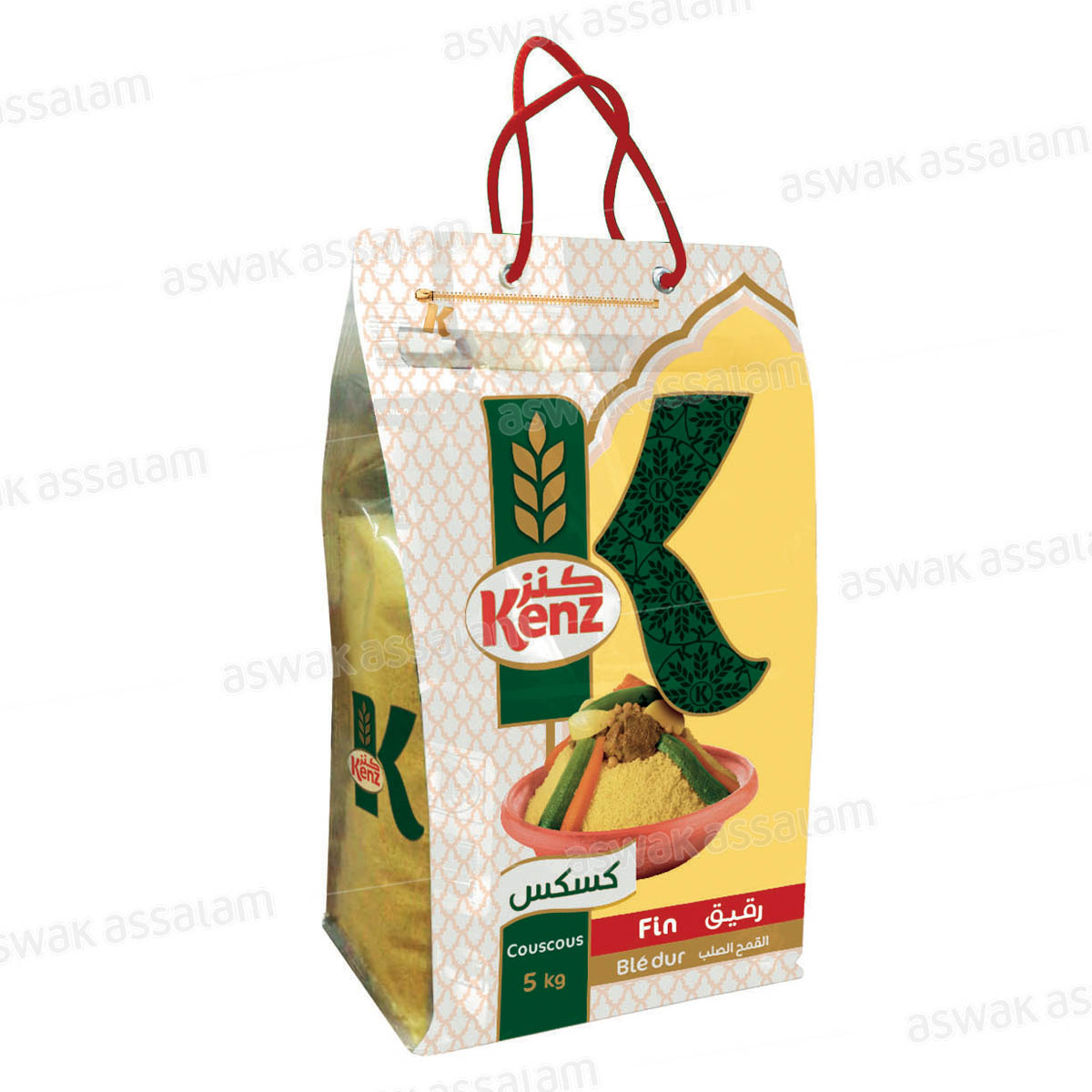Couscous Fin de Ble Dur 5kg Kenz