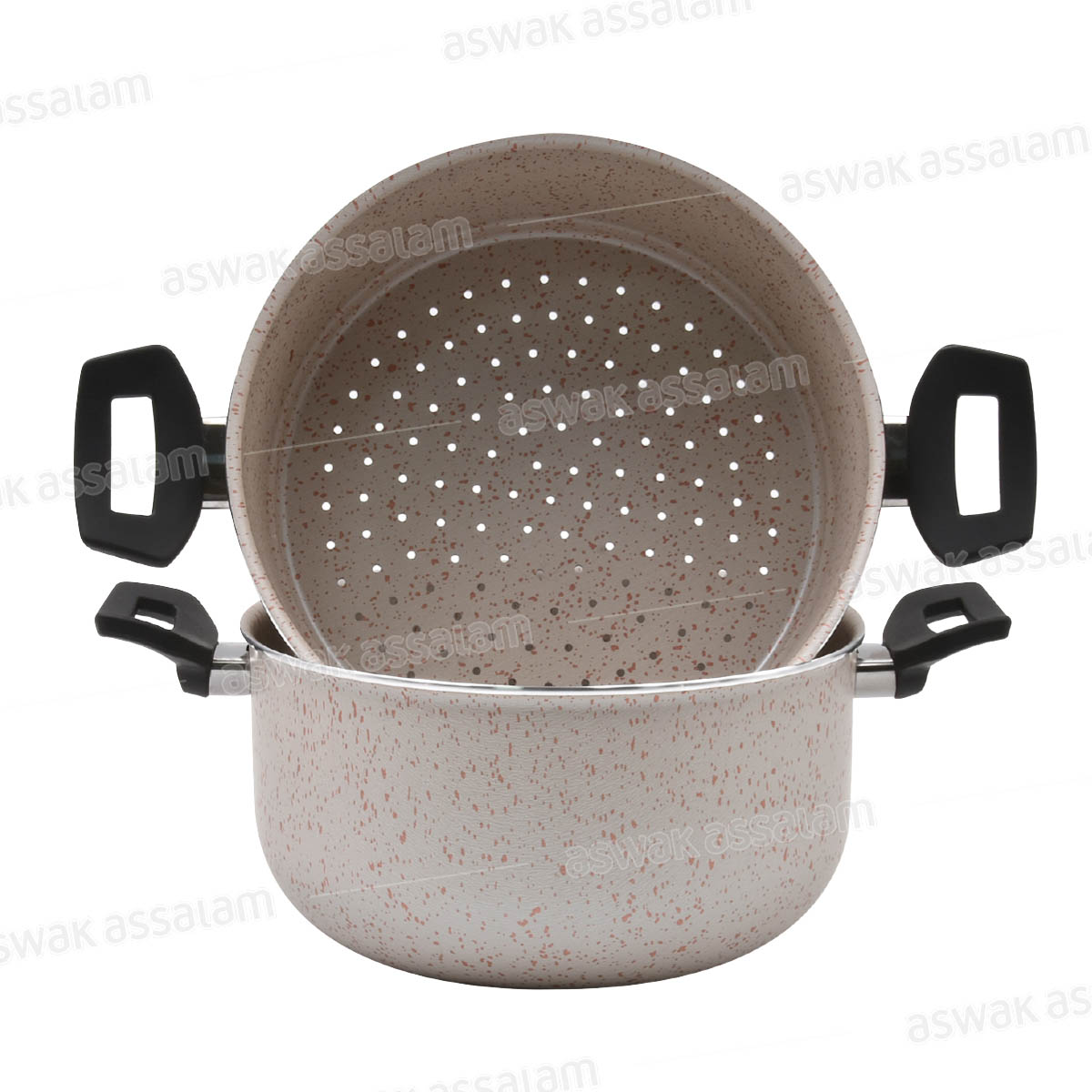 Couscoussier Revetement en Granite 24cm Celar