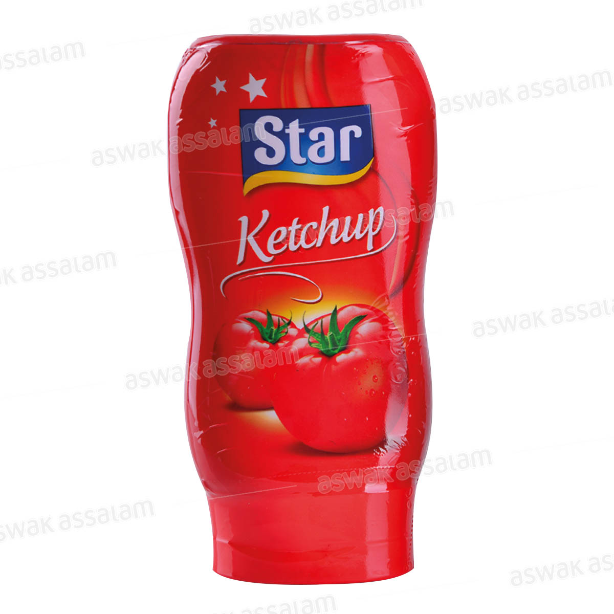 Ketchup Tete en Bas 480g Star