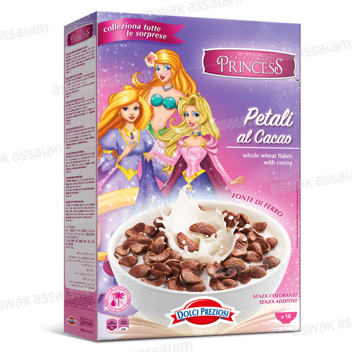 Petales de Cereales au Chocolat Princess 300g Dolci Preziosi