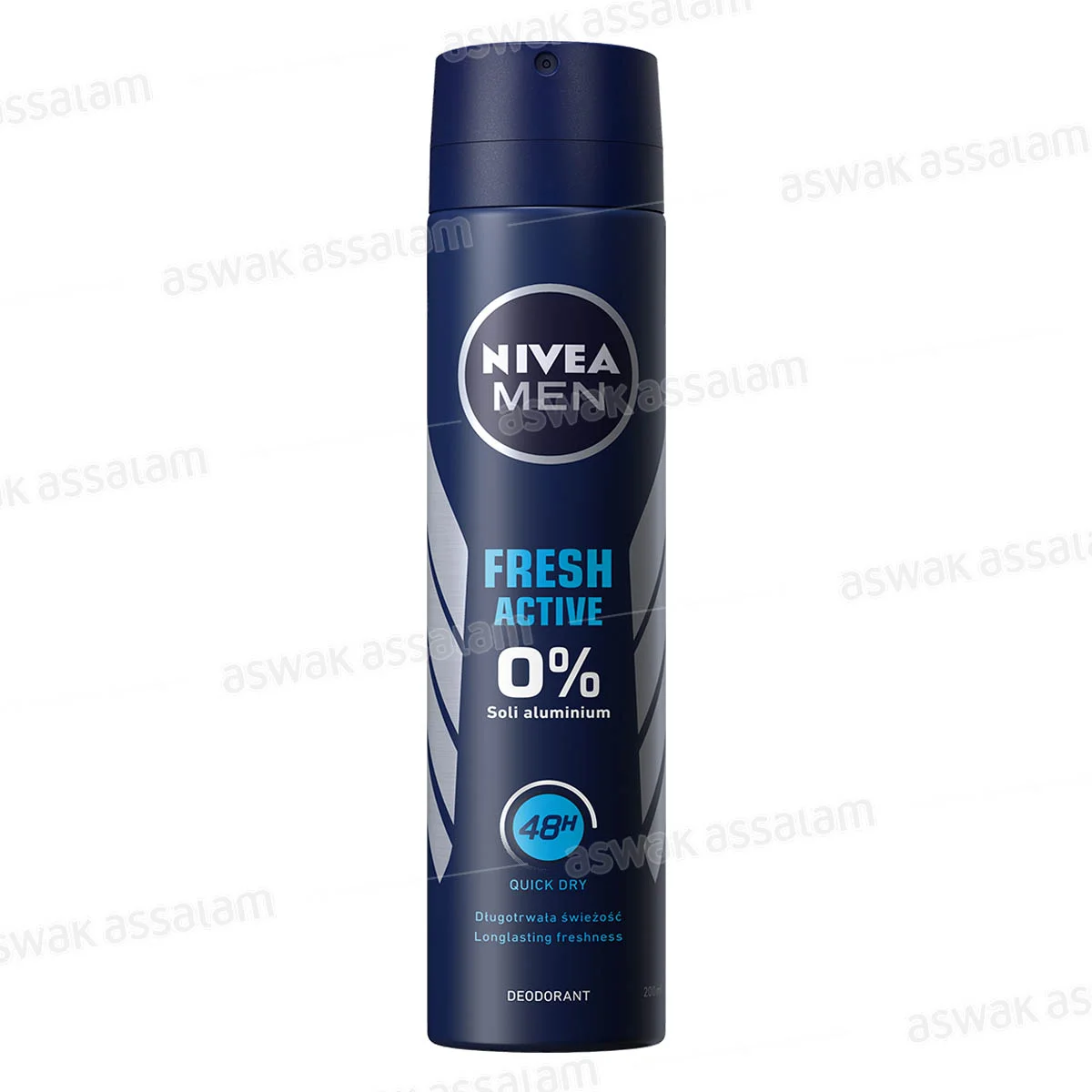 Deodorant Fresh Active pour Homme 200ml Nivea