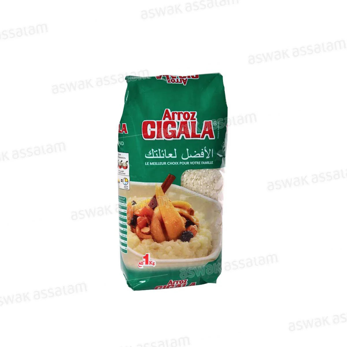 Riz Rond 1kg Cigala
