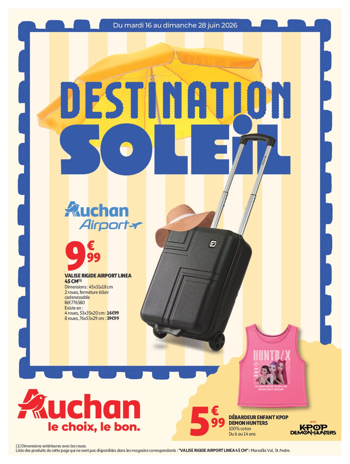 Catalogue Auchan du 16 au 28 juin 2026 - Couverture