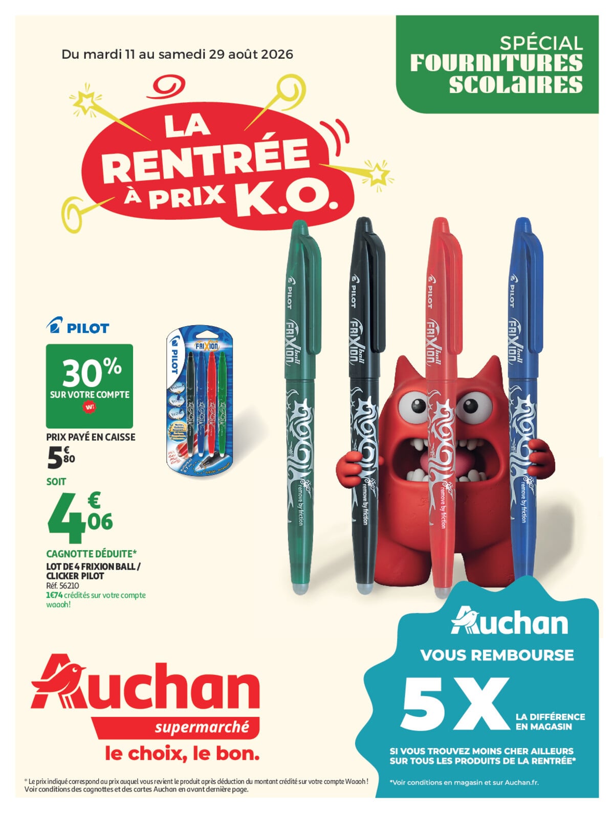 Rentrée scolaire supers