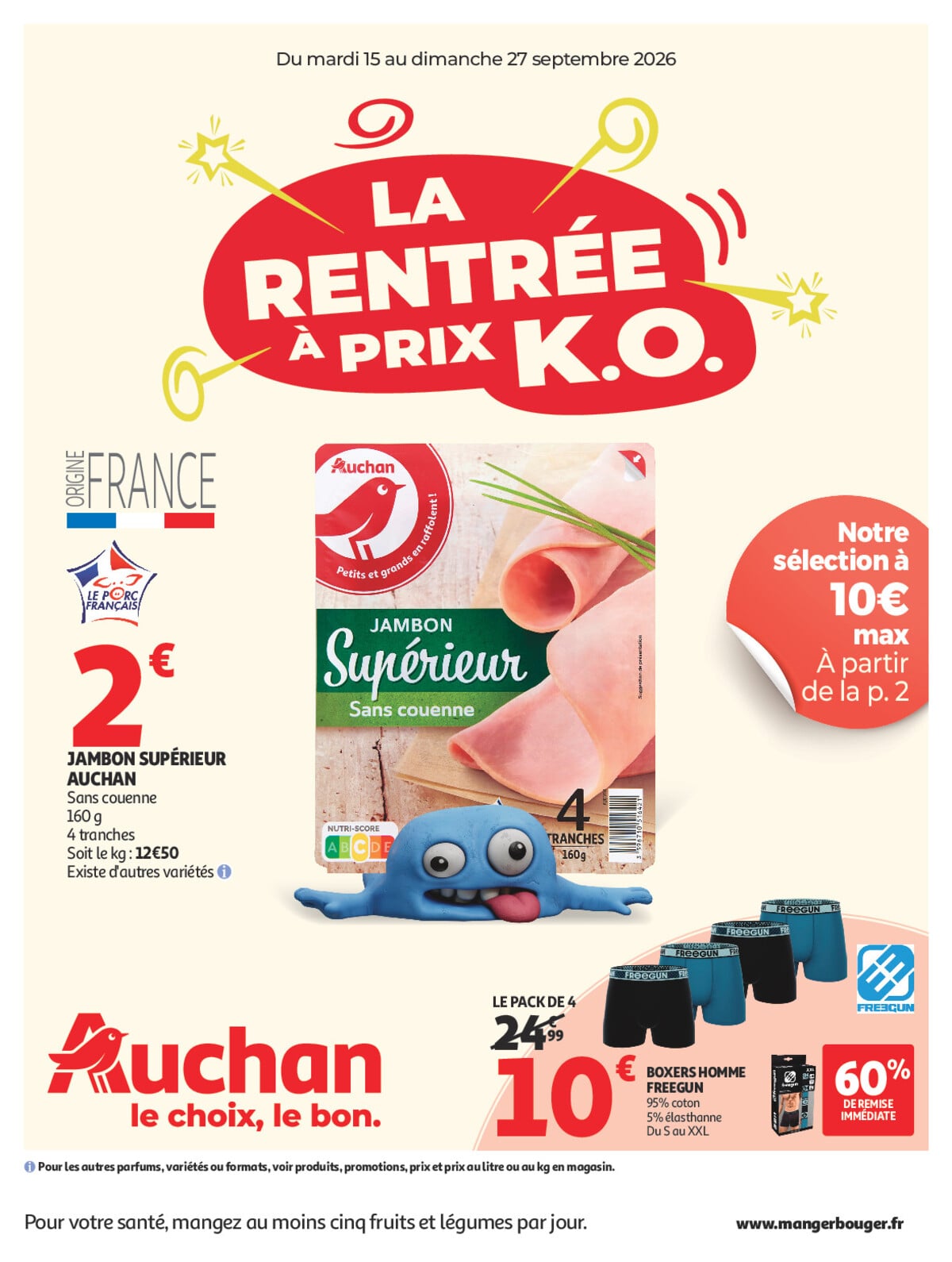 Catalogue Auchan du 15 au 27 septembre 2026