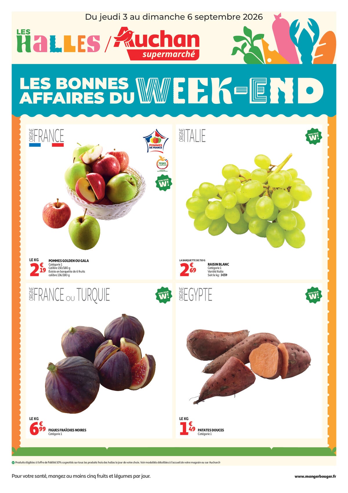 Les bons plan du week end dans votre super
