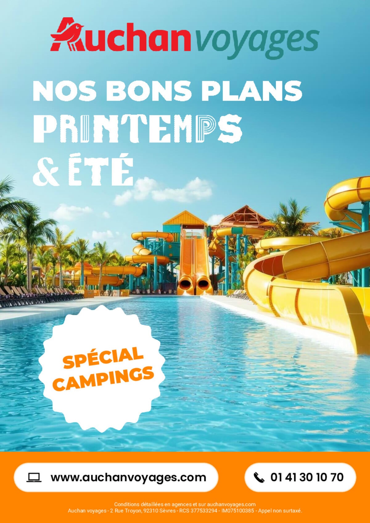 Catalogue Auchan Voyages du 1 au 31 mai 2026 - Couverture