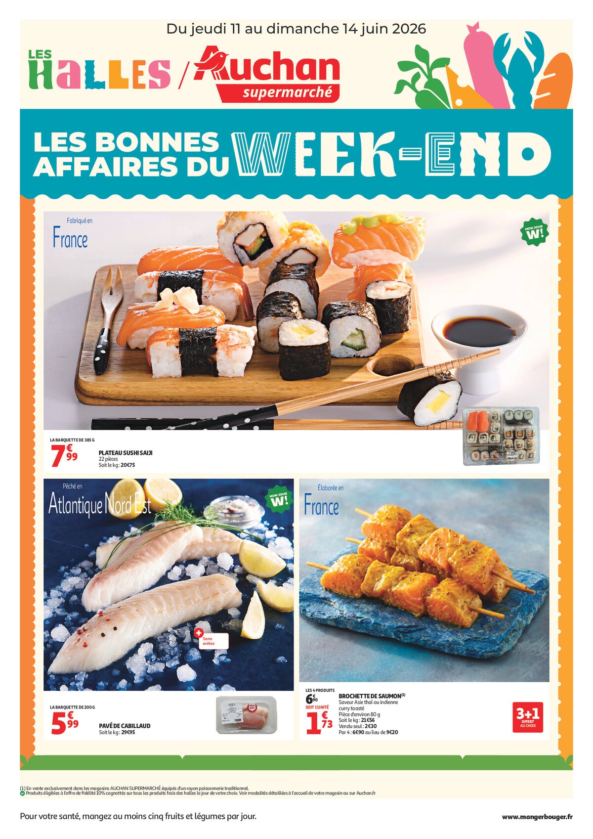 Catalogue Auchan Supermarché du 11 au 14 juin 2026 - Couverture