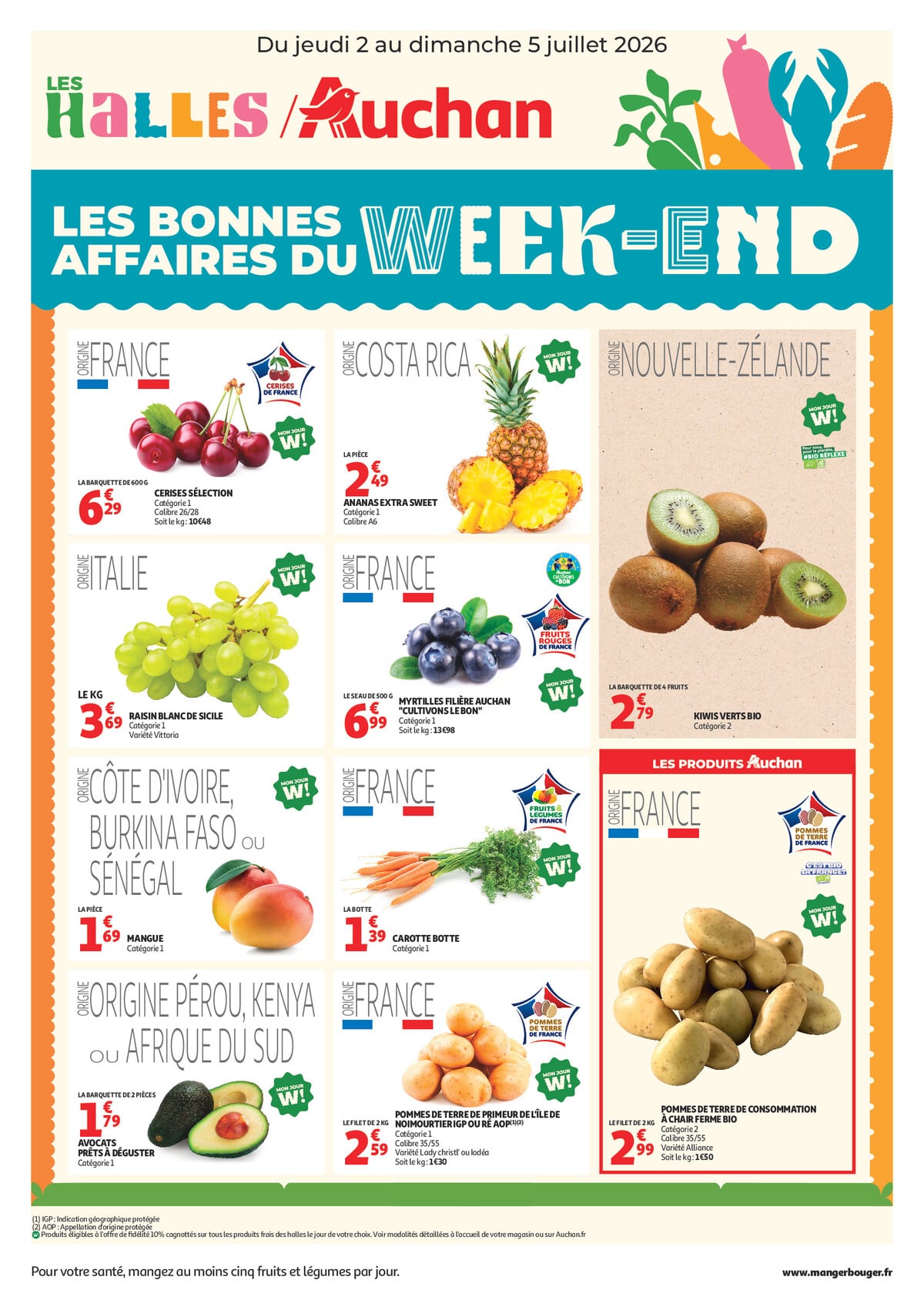 Catalogue Auchan du 2 au 5 juillet 2026 - Couverture