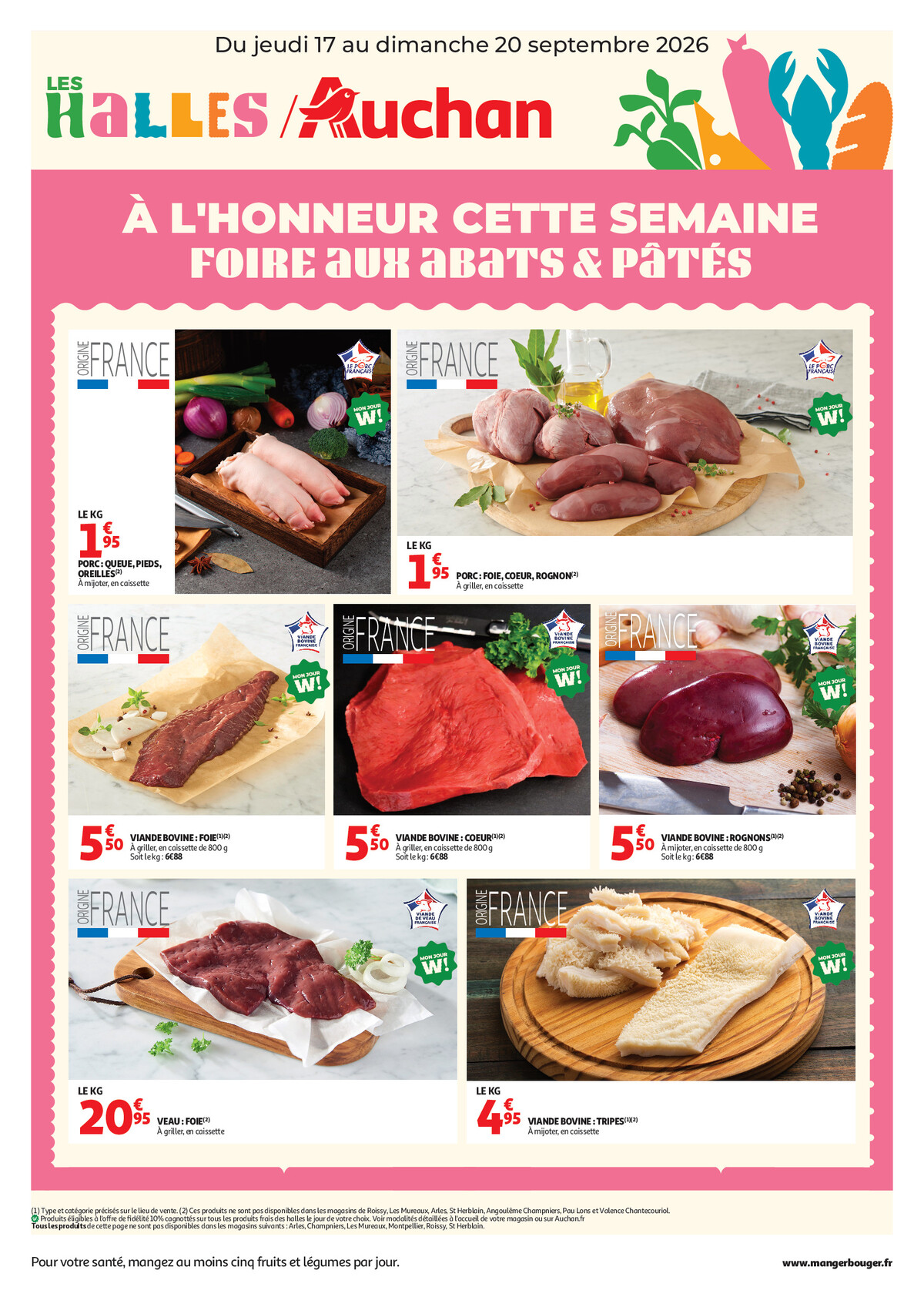 Catalogue Auchan du 17 au 20 septembre 2026