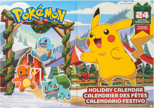 Calendrier de L'avent Pokemon