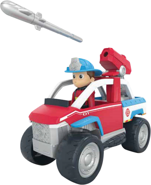 Vehicule et Figurine Fire Rescue Ryder