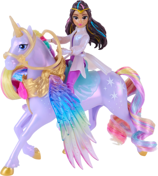 Poupee Licorne Ailes Magiques