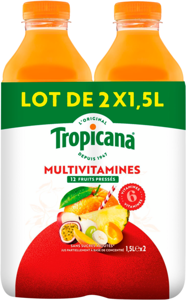 Jus Multivitaminé Tropicana