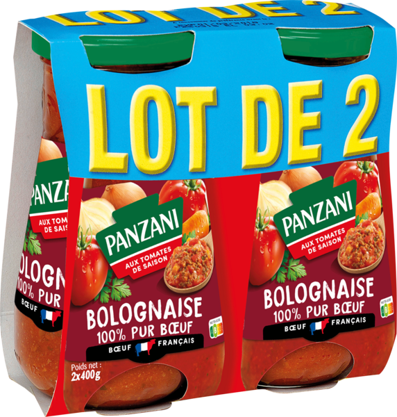Sauce Bolognaise Pur Boeuf Panzani