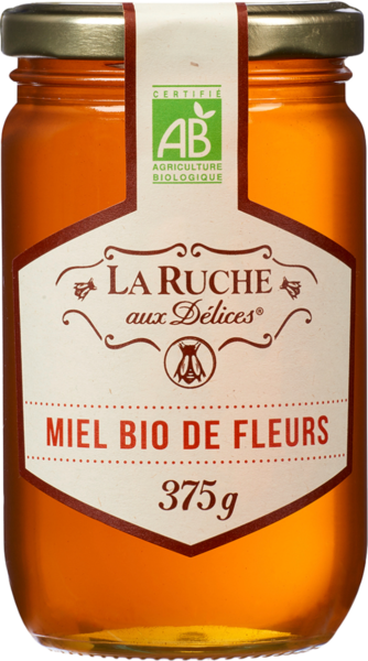 Miel de Fleurs Bio la Ruche aux Délices