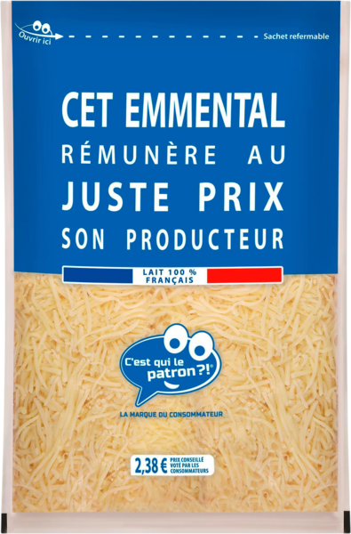 Emmental Râpé C'est Qui le Patron
