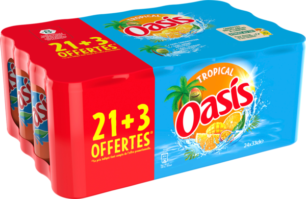 Oasis Tropical Canettes