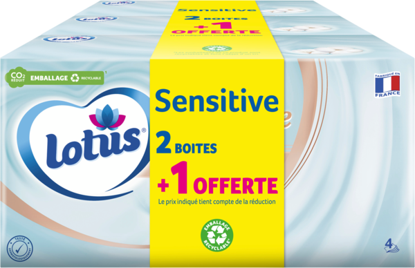 Boites de Mouchoirs Lotus