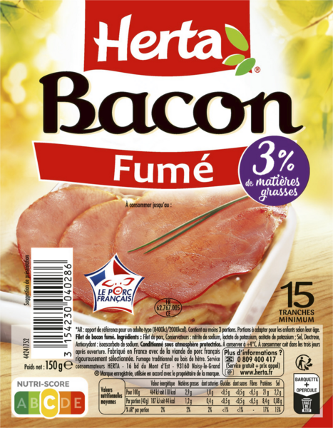 Bacon Fumé Herta