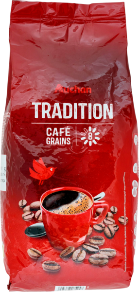 Café en Grains Tradition Auchan