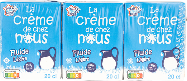 Crème Fluide Légère de Chez Nous