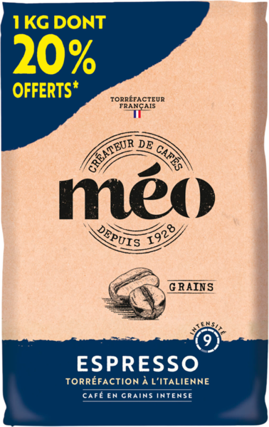 Café en Grains Espresso Méo