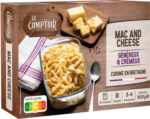 Mac And Cheese Surgelé le Comptoir