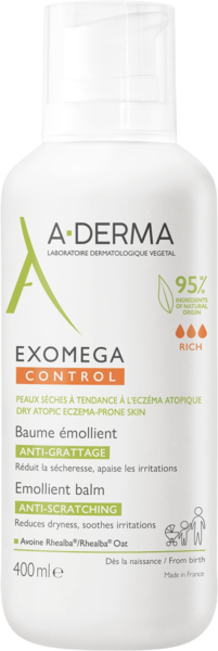 A-Derma Gamme Exomega Soins Visage et Corps
