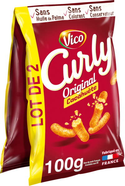 2+1 Offert au Choix sur la Gamme Curly
