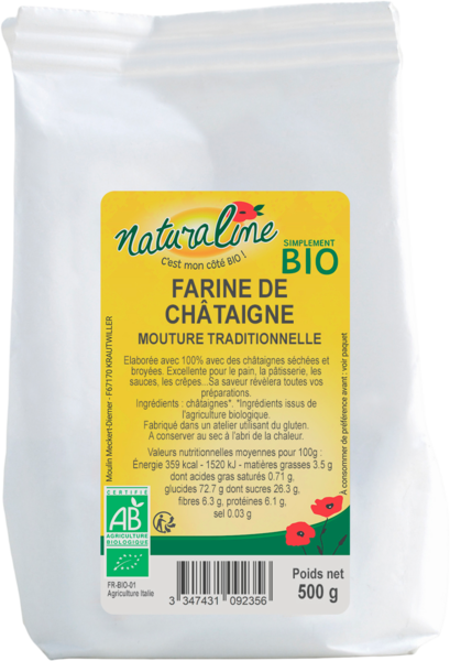 Farine de Châtaigne Bio Naturaline