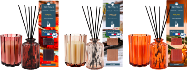 Bougie Parfumée Forme Cannelée
