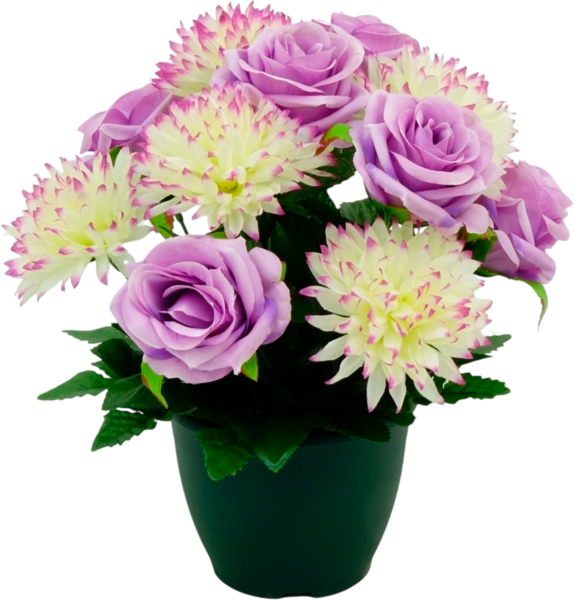 Composition Fleurie Roses & Chrysanthèmes
