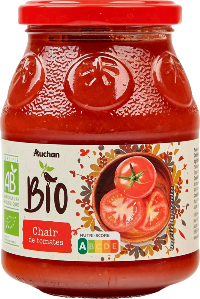 Chair de Tomates Auchan Bio