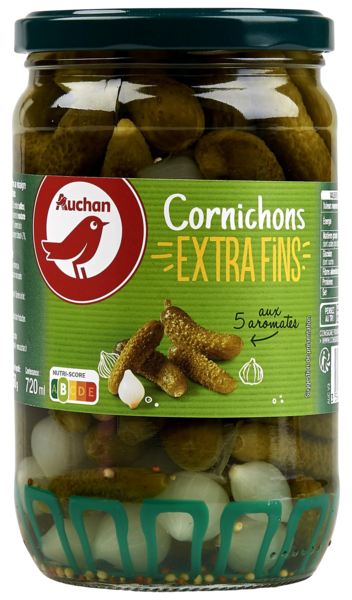 Cornichons Extra Fins Auchan