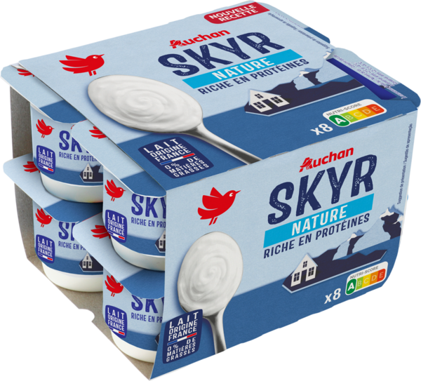 Skyr Nature Auchan