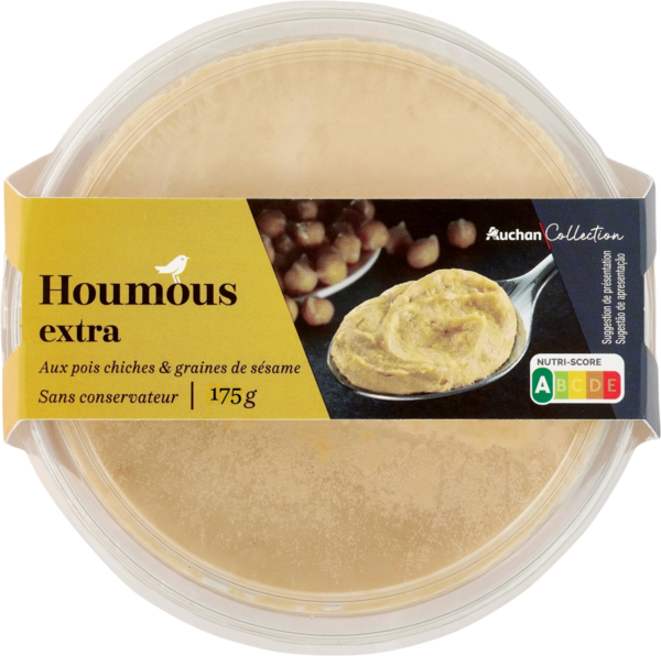 HOUMOUS EXTRA AUCHAN COLLECTION