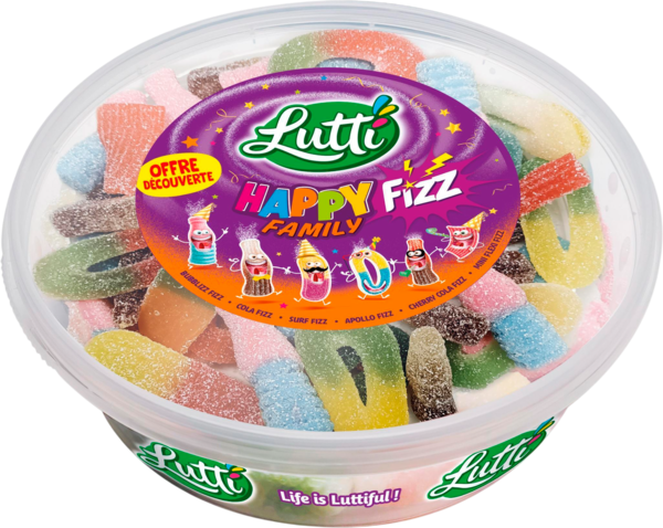 Happy Family Fizz Lutti