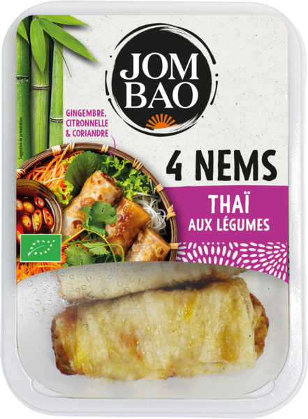 Nems Thai Bio aux Légumes Jom Bao