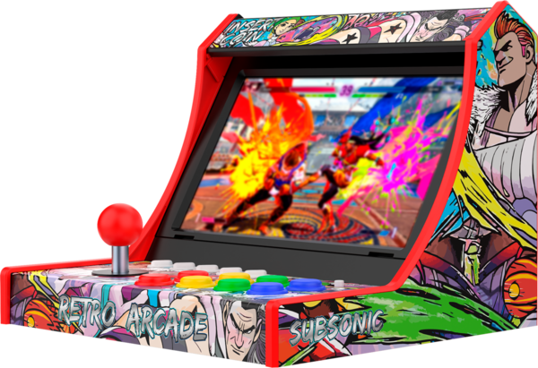 La Borne Retro Arcade pour Console Nintendo Switch 1 et 2 + le Jeu Nintendo Switch 2 Street Fighter 6