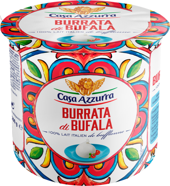 Burrata Di Bufala Casa Azzura