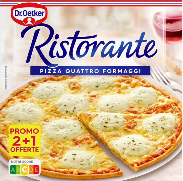 Pizza 4 Fromages Ristorante Surgelée Dr Oetker