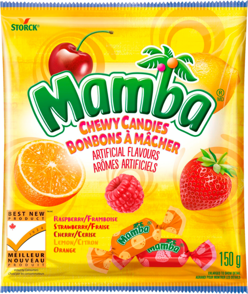 Bonbons à Mâcher Fruit Party Mamba