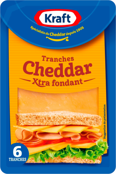 Cheddar en Tranches Kraft